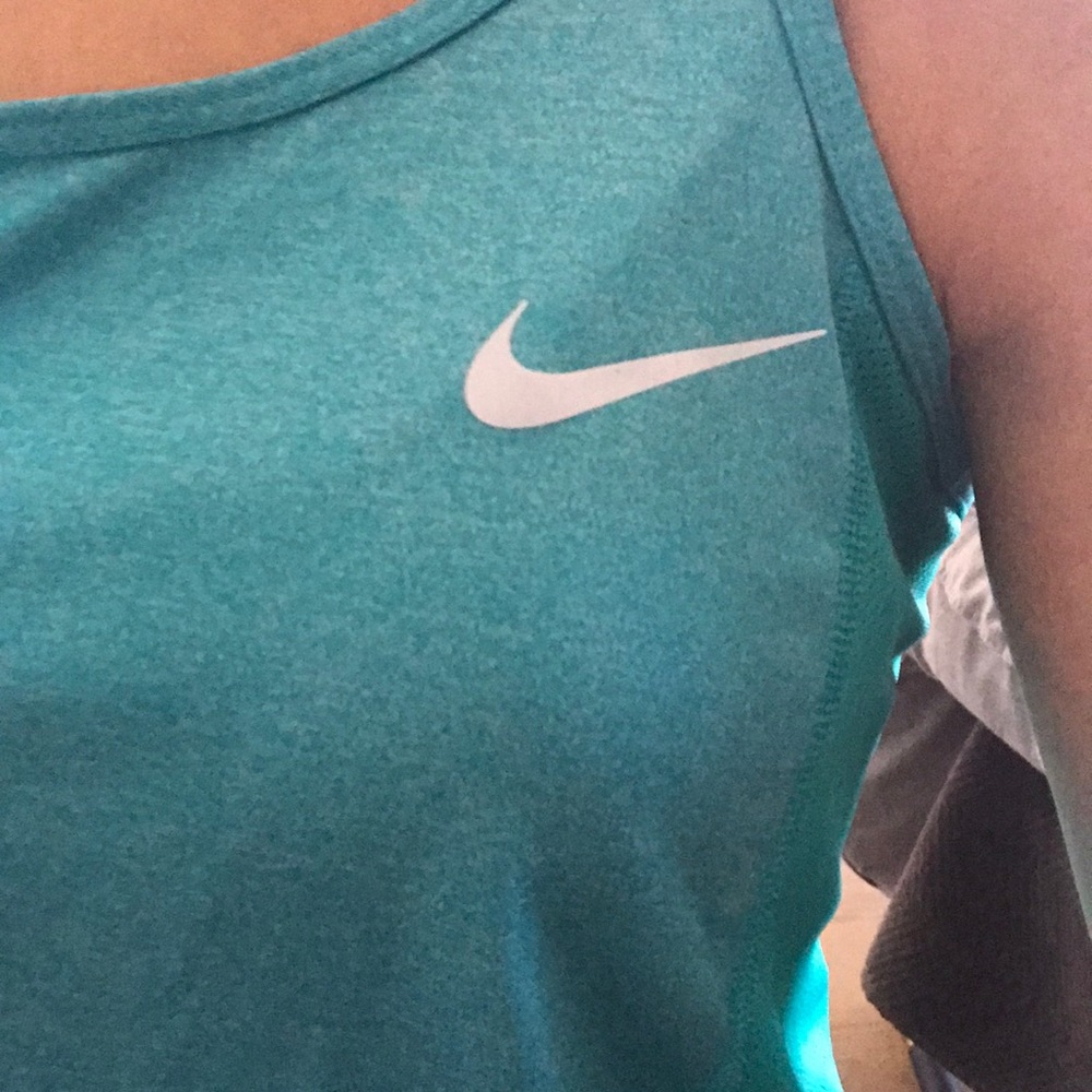 Nike turquoise athletic tank top!